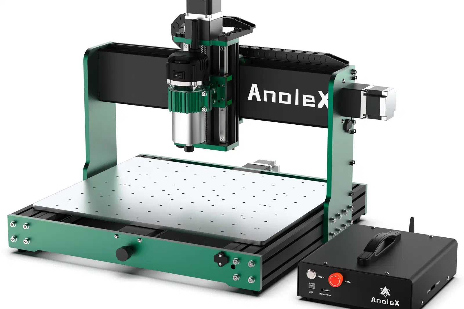 An AnoleX 4030-Evo Ultra 2 CNC machine.