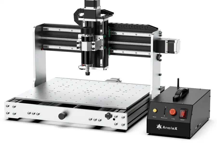 An AnoleX 4030-Evo Ultra CNC machine.