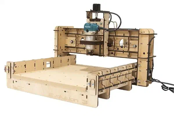 A Bob's CNC Evolution 3 CNC machine.
