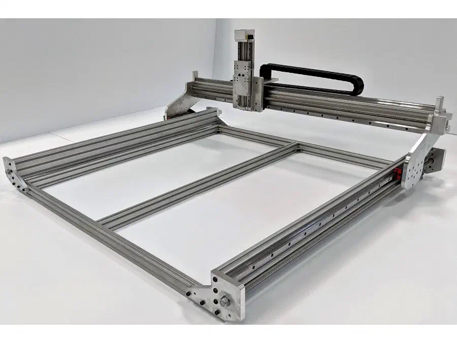 A CNC4Newbie New-Carve CNC CNC machine.