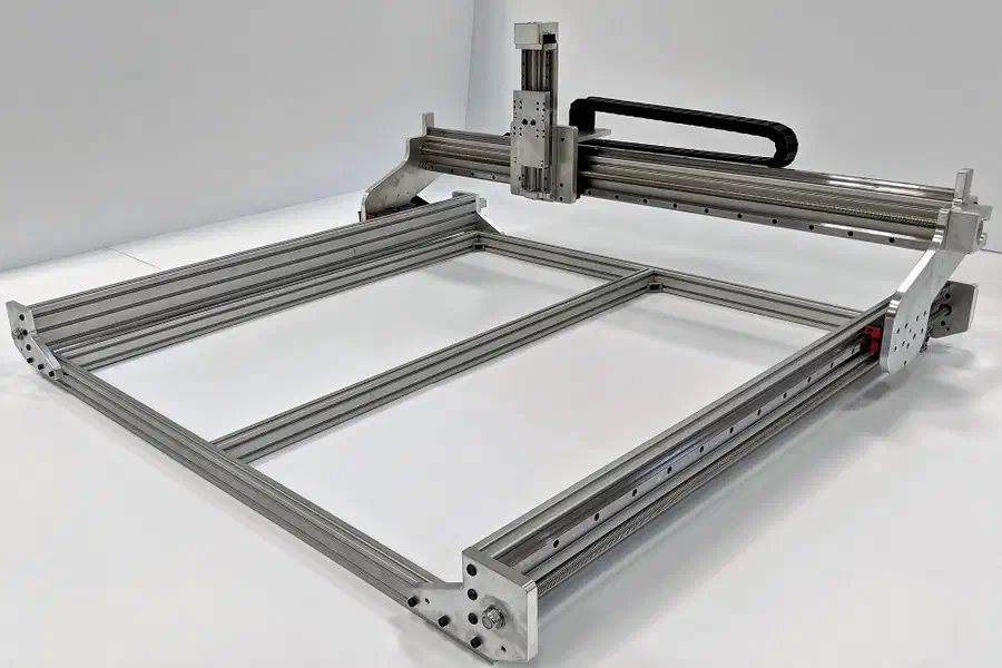 A CNC4Newbie New-Carve CNC CNC machine.