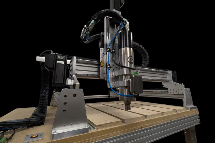 A CNC4Newbie Upshot Mill CNC machine.