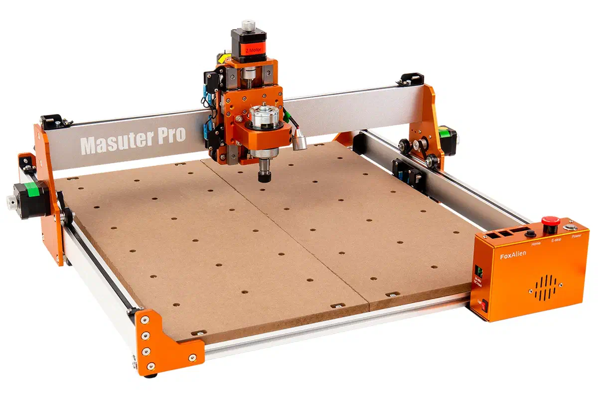 A FoxAlien Masuter Pro CNC machine.