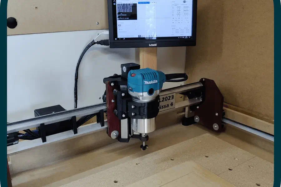 A Meissa CNC Meissa 4 CNC machine.