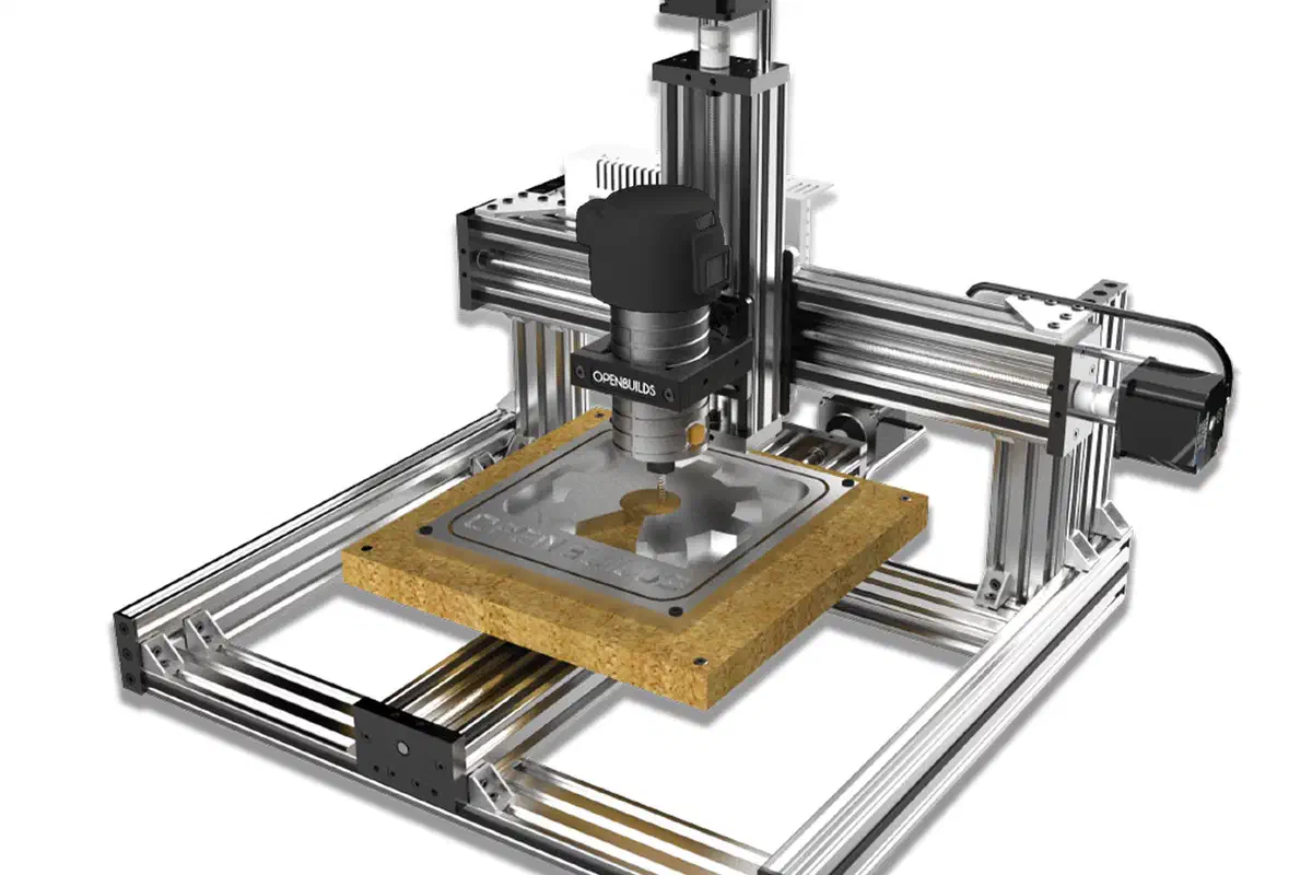 An OpenBuilds CNC machine.