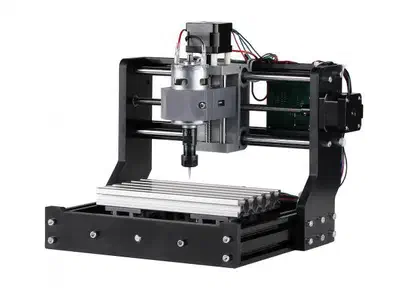 A SainSmart Genmitsu 1810-PRO CNC machine.