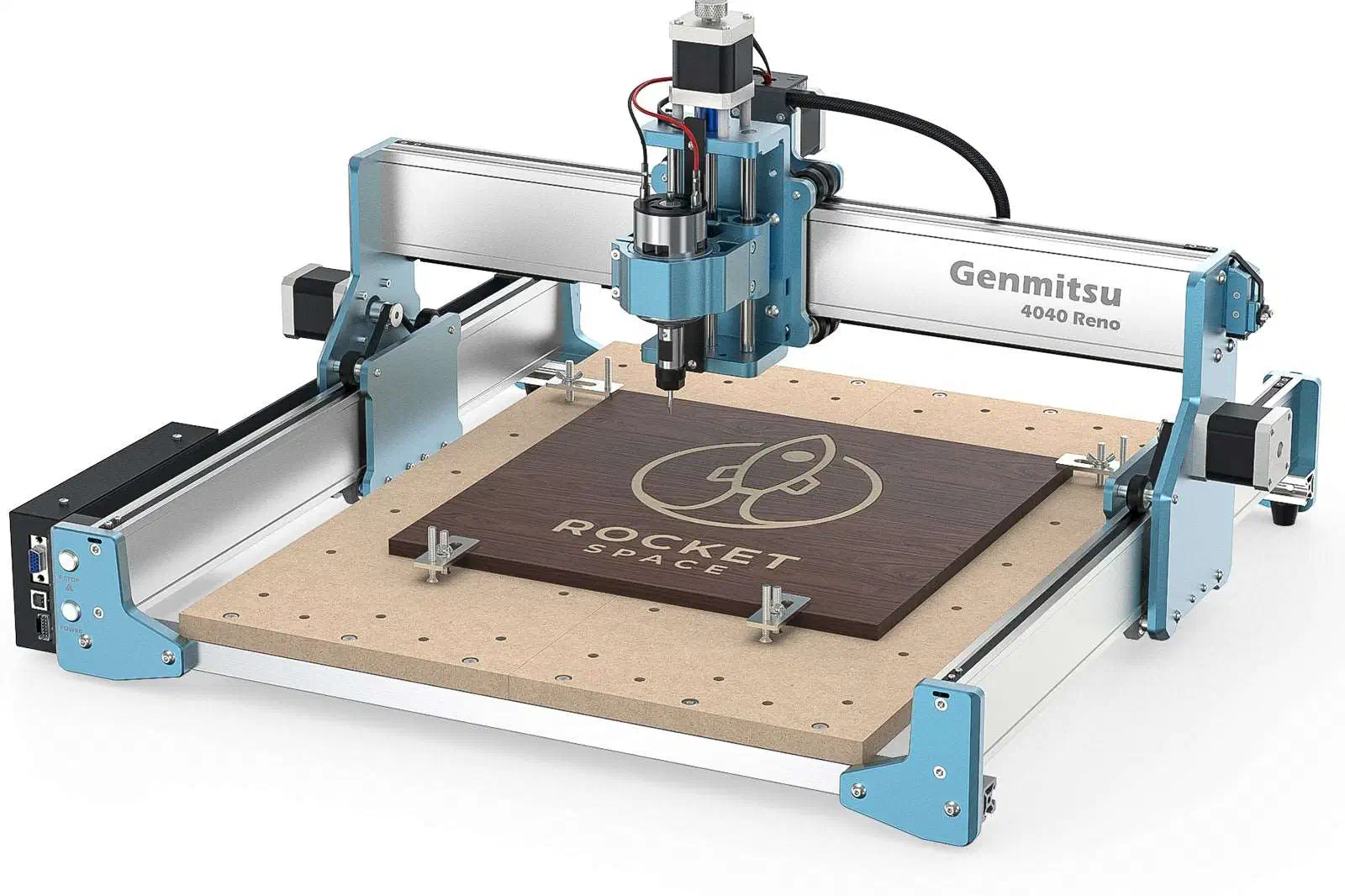 A SainSmart Genmitsu 4040 RENO CNC machine.