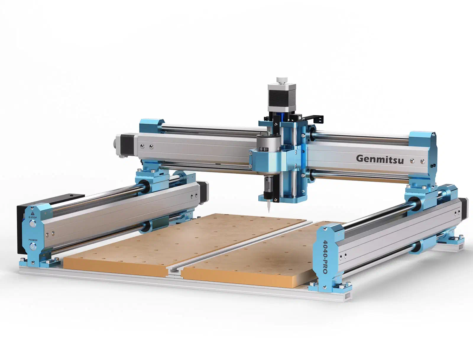 A SainSmart Genmitsu 4040-PRO CNC machine.