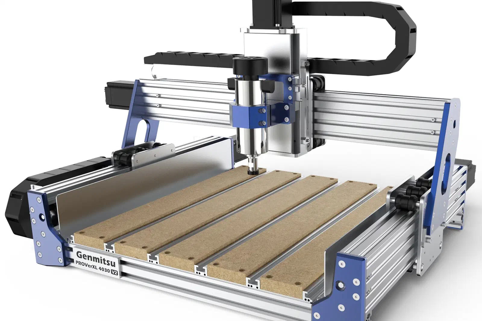 A SainSmart Genmitsu PROVerXL 4030 V2 CNC machine.