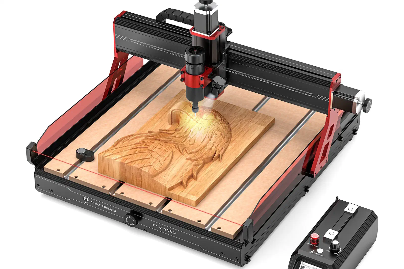 A Two Trees TTC6050 CNC CNC machine.