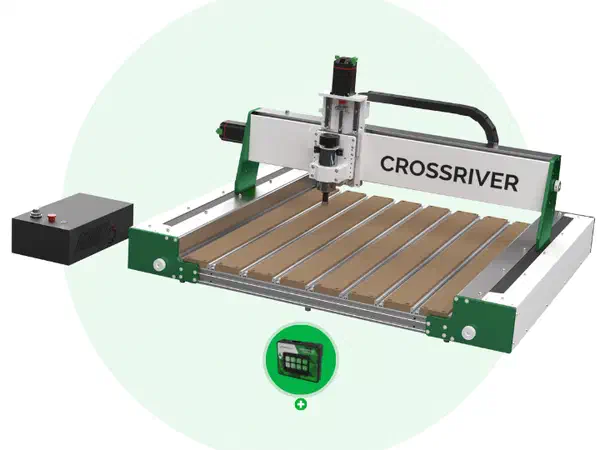 A YoraHome CrossRiver Benchtop CNC Router 6060 CNC machine.