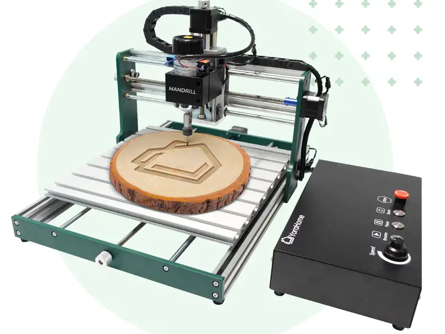 A YoraHome Mandrill CNC Router 3036 CNC machine.