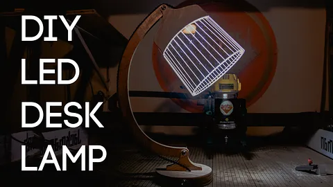 DIY Flat Pack LED Desk Lamp