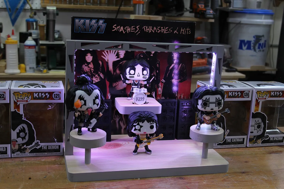 Funko Pop Rocks Stage Set
