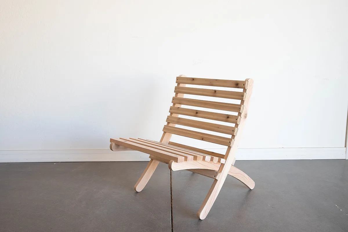 Collapsible Wooden Chair