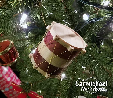 Drum Christmas Ornament