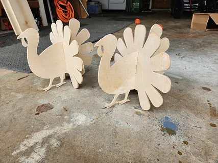 Thanksgiving turkeys