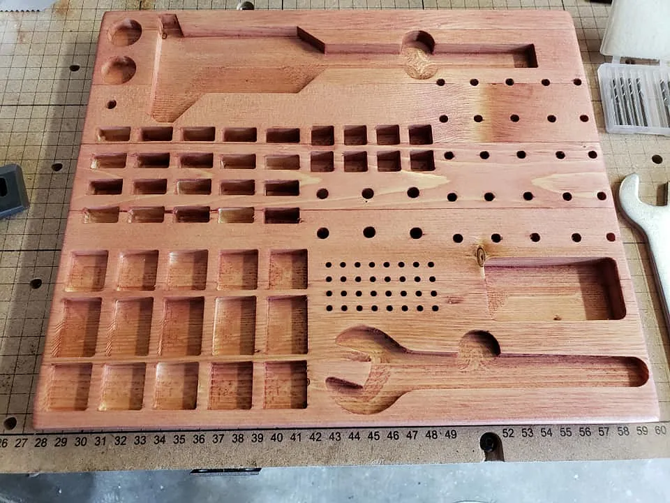 CNC Clamp and Tool storage