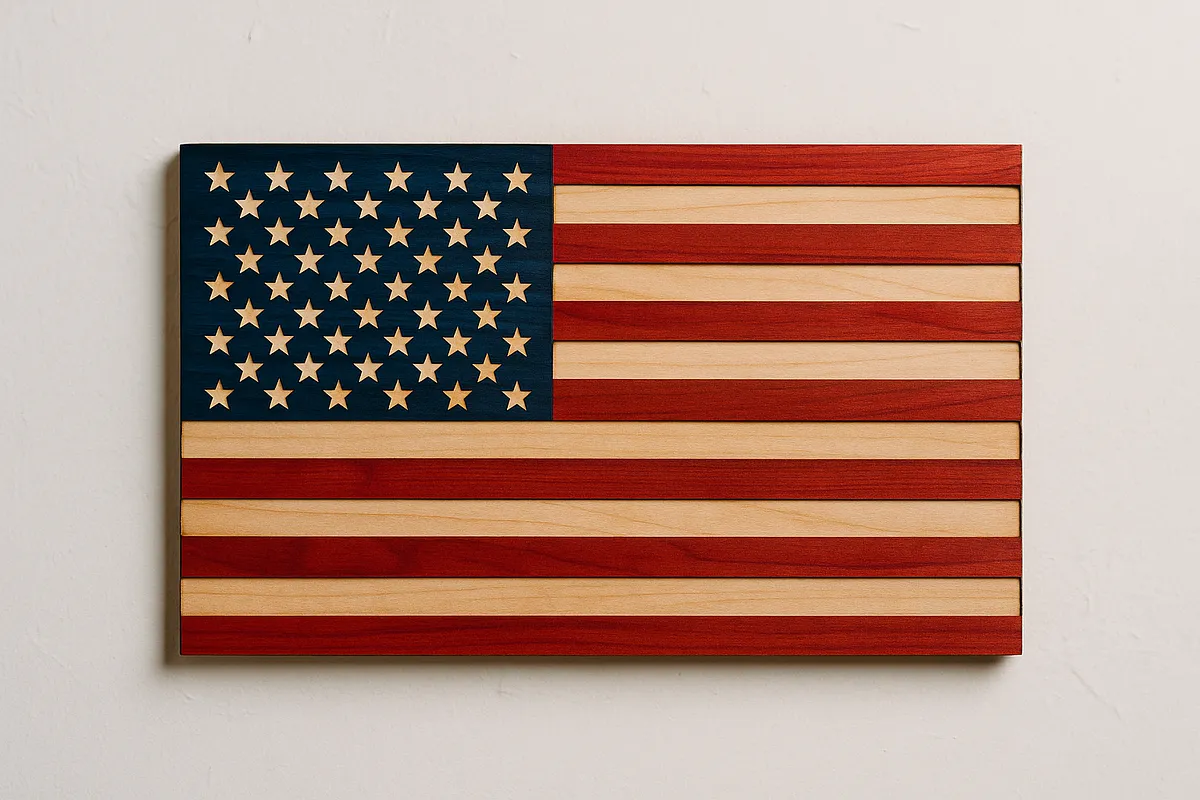 American Flag - 300mm x 180mm