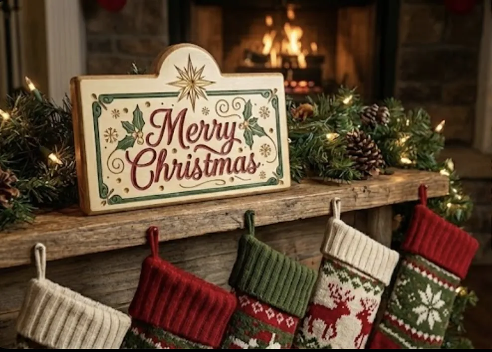 Merry Christmas Sign