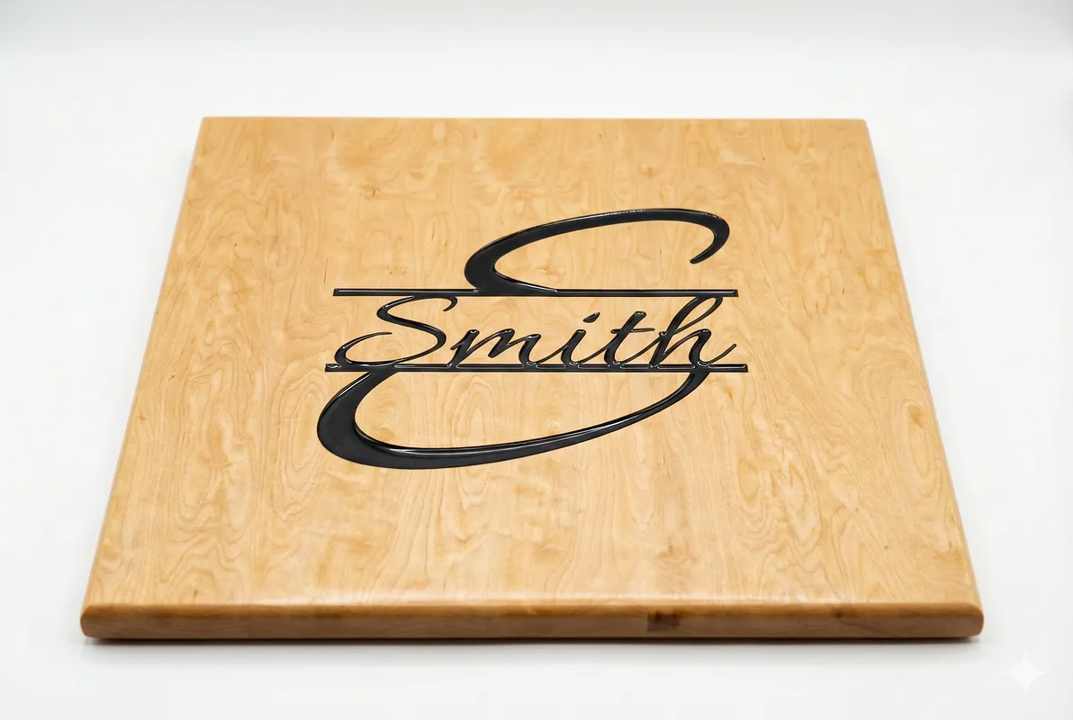 Smith Monogram Engraved Allura Font in Plain Style