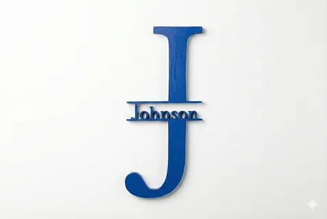 Johnson plain monogram