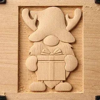 Christmas Gnome Present